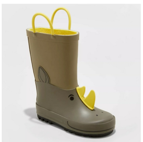 Cat & Jack Other - Toddler Boys' Benson Animal Icon Rain BOOTS